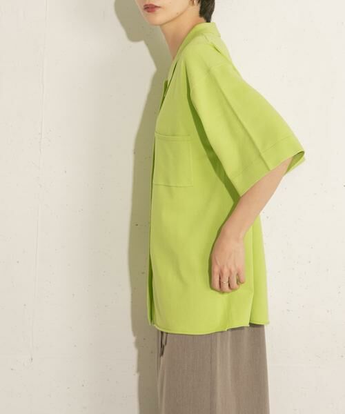 KBF / ケービーエフ ニット・セーター | ルーズシルエットニットシャツ | 詳細18