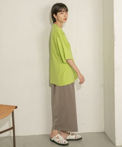 KBF / ケービーエフ ニット・セーター | ルーズシルエットニットシャツ | 詳細22