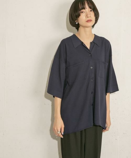 KBF / ケービーエフ ニット・セーター | ルーズシルエットニットシャツ | 詳細26