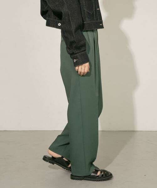 KBF / ケービーエフ その他パンツ | センタープレスWIDEスラックス | 詳細10