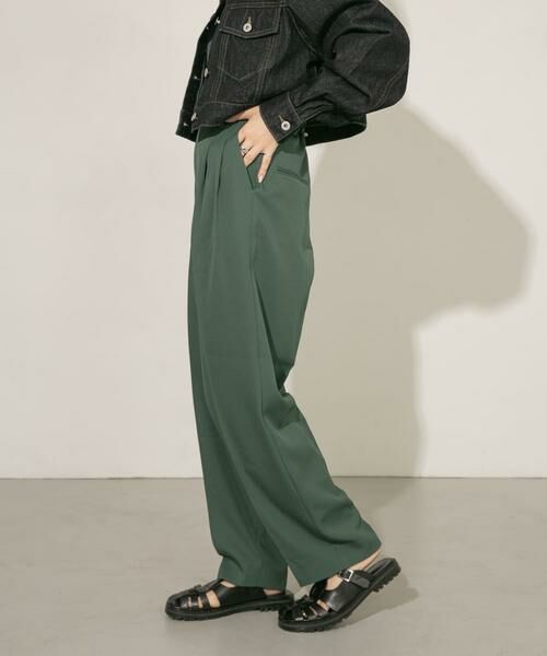 KBF / ケービーエフ その他パンツ | センタープレスWIDEスラックス | 詳細11