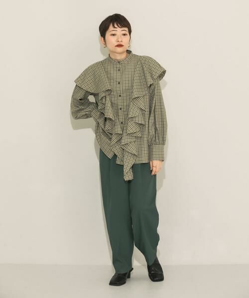 KBF / ケービーエフ その他パンツ | センタープレスWIDEスラックス | 詳細5