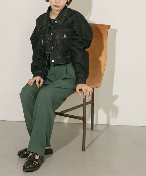 KBF / ケービーエフ その他パンツ | センタープレスWIDEスラックス | 詳細7