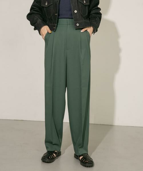 KBF / ケービーエフ その他パンツ | センタープレスWIDEスラックス | 詳細8