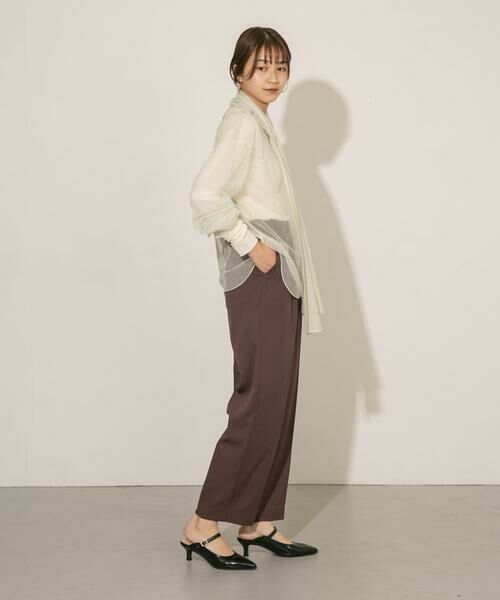 KBF / ケービーエフ その他パンツ | センタープレスWIDEスラックス | 詳細24