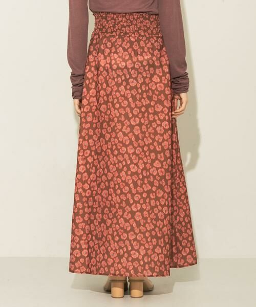 KBF / ケービーエフ スカート | レオパードプリントロングスカート | 詳細25