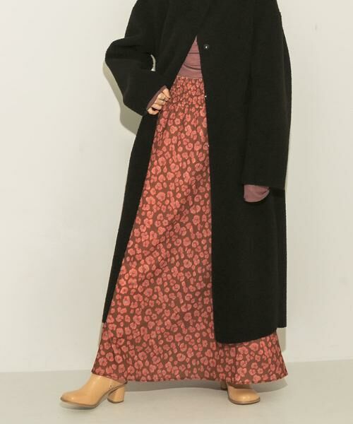 KBF / ケービーエフ スカート | レオパードプリントロングスカート | 詳細20