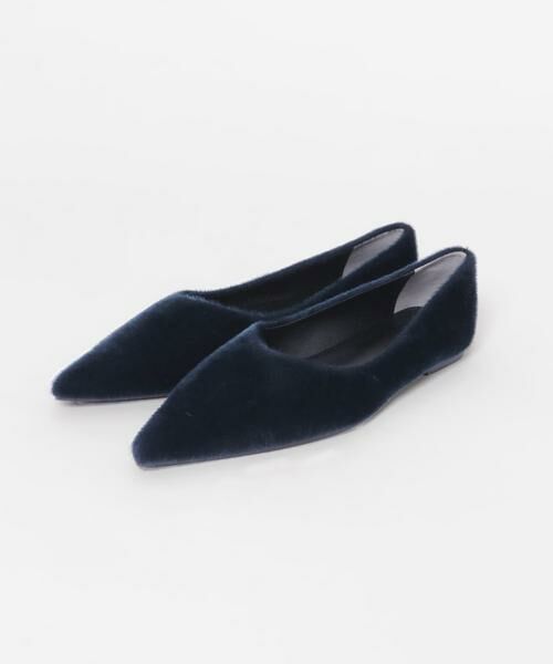 KBF / ケービーエフ パンプス | ポインテッドトゥフェイクファーパンプス | 詳細3