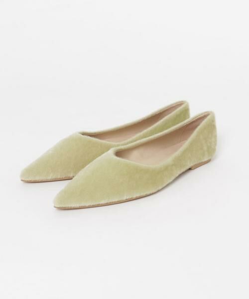 KBF / ケービーエフ パンプス | ポインテッドトゥフェイクファーパンプス | 詳細9