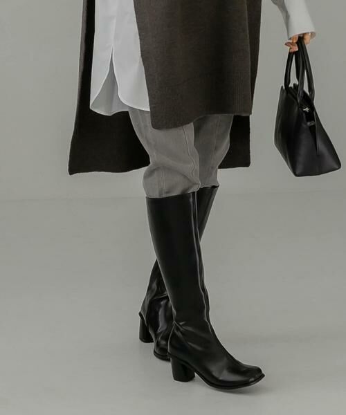 KBF / ケービーエフ ブーツ（ショート丈） | フェイクレザーロングブーツ | 詳細2