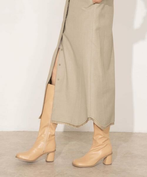 KBF / ケービーエフ ブーツ（ショート丈） | フェイクレザーロングブーツ | 詳細15