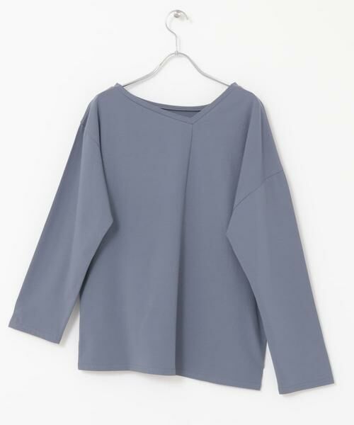 KBF / ケービーエフ Tシャツ | アシメネックカットソー | 詳細9