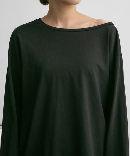 KBF / ケービーエフ Tシャツ | アシメネックカットソー | 詳細28