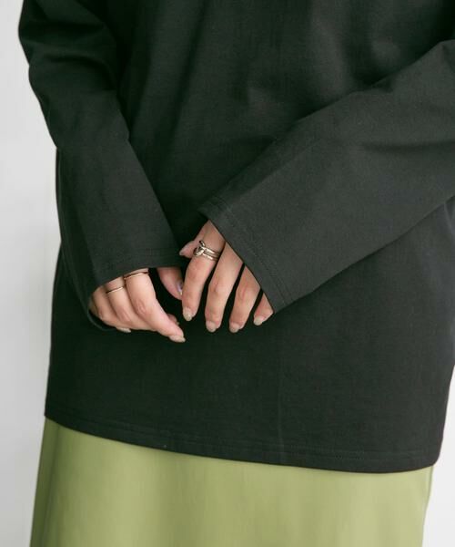 KBF / ケービーエフ Tシャツ | アシメネックカットソー | 詳細29