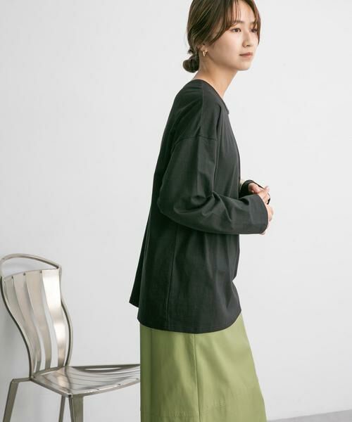 KBF / ケービーエフ Tシャツ | アシメネックカットソー | 詳細21