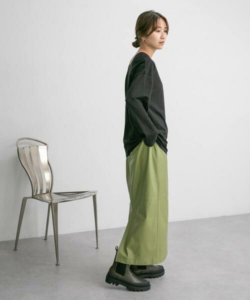 KBF / ケービーエフ Tシャツ | アシメネックカットソー | 詳細23