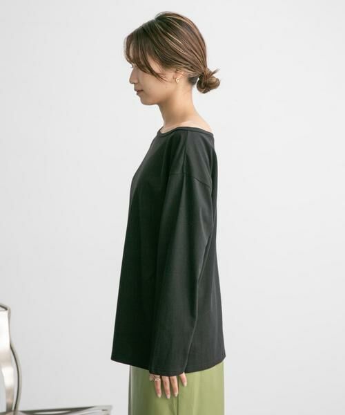 KBF / ケービーエフ Tシャツ | アシメネックカットソー | 詳細26