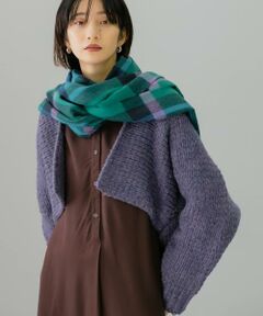 KBF / ケービーエフ カーディガン・ボレロ | ローゲージショートニットカーディガン