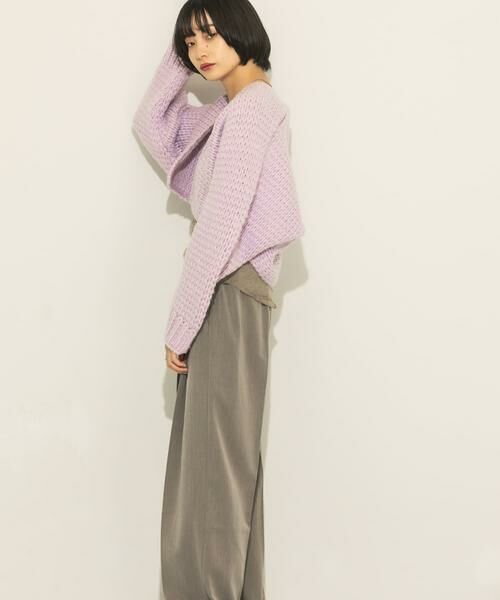 KBF / ケービーエフ カーディガン・ボレロ | ローゲージショートニットカーディガン | 詳細9