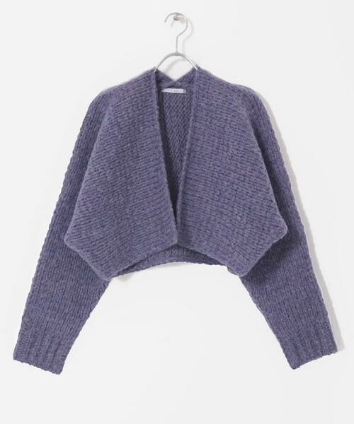 KBF / ケービーエフ カーディガン・ボレロ | ローゲージショートニットカーディガン | 詳細27