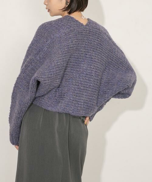 KBF / ケービーエフ カーディガン・ボレロ | ローゲージショートニットカーディガン | 詳細19