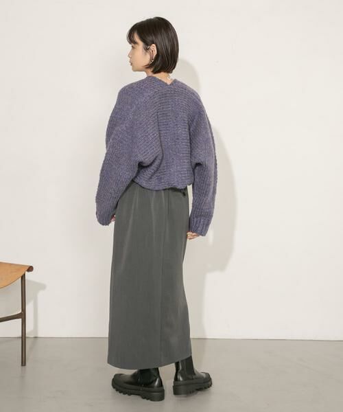 KBF / ケービーエフ カーディガン・ボレロ | ローゲージショートニットカーディガン | 詳細21