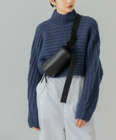 KBF / ケービーエフ ニット・セーター | ハイネックショートニット