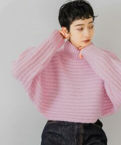 KBF / ケービーエフ ニット・セーター | ハイネックショートニット