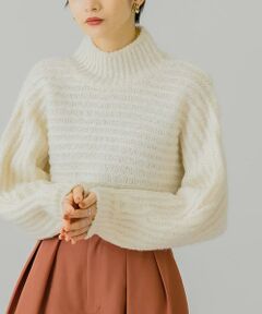 KBF / ケービーエフ ニット・セーター | ハイネックショートニット