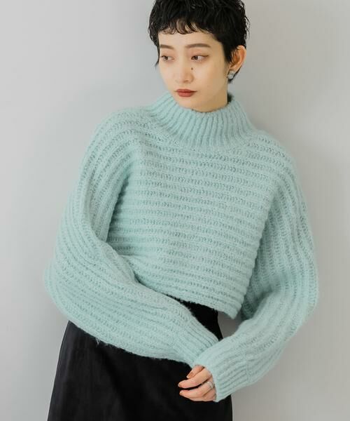 KBF / ケービーエフ ニット・セーター | ハイネックショートニット | 詳細1