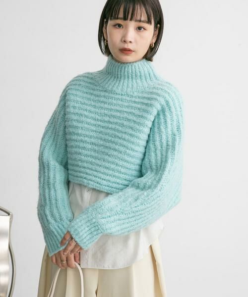KBF / ケービーエフ ニット・セーター | ハイネックショートニット | 詳細10