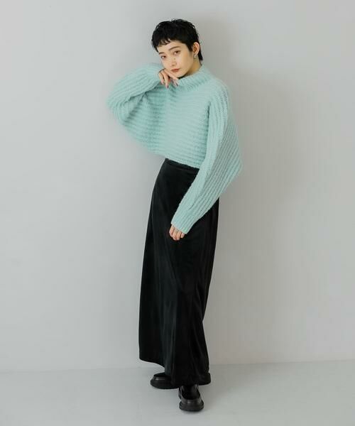 KBF / ケービーエフ ニット・セーター | ハイネックショートニット | 詳細5