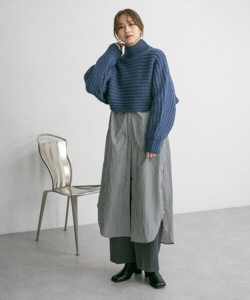 KBF / ケービーエフ ニット・セーター | ハイネックショートニット | 詳細25