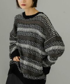 KBF / ケービーエフ ニット・セーター | 透かし編みルーズニット