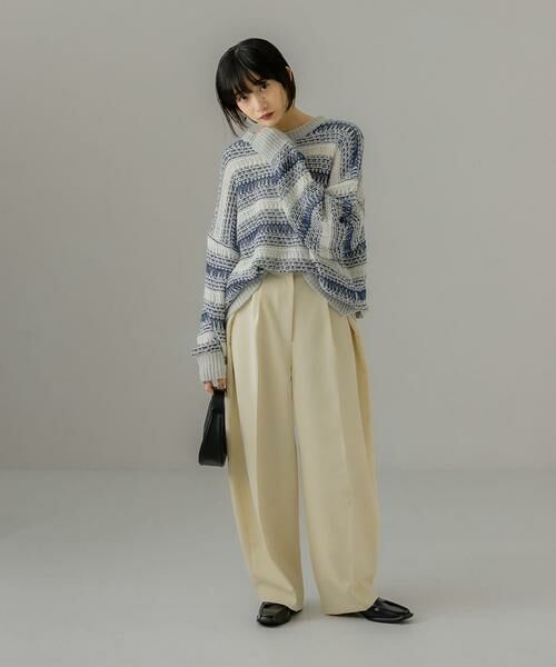 KBF / ケービーエフ ニット・セーター | 透かし編みルーズニット | 詳細5