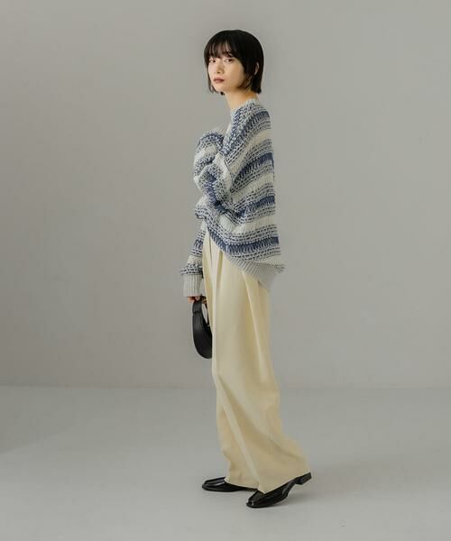 KBF / ケービーエフ ニット・セーター | 透かし編みルーズニット | 詳細7