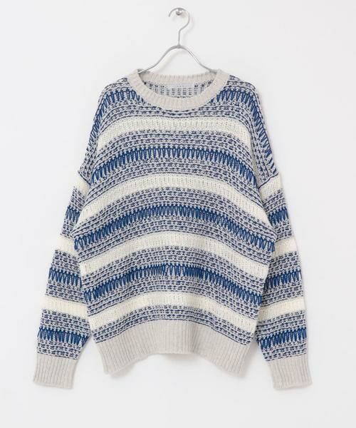 KBF / ケービーエフ ニット・セーター | 透かし編みルーズニット | 詳細9