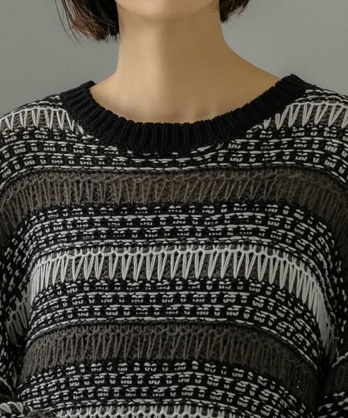 KBF / ケービーエフ ニット・セーター | 透かし編みルーズニット | 詳細22