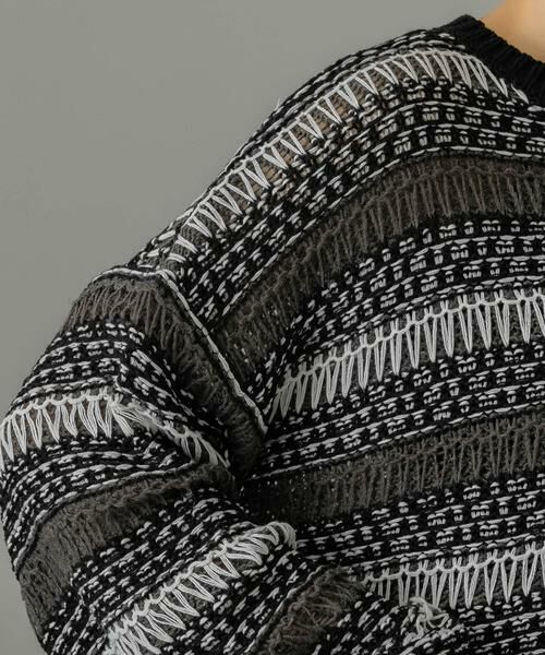 KBF / ケービーエフ ニット・セーター | 透かし編みルーズニット | 詳細23