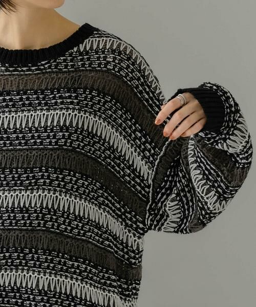 KBF / ケービーエフ ニット・セーター | 透かし編みルーズニット | 詳細24