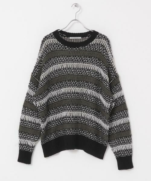 KBF / ケービーエフ ニット・セーター | 透かし編みルーズニット | 詳細25