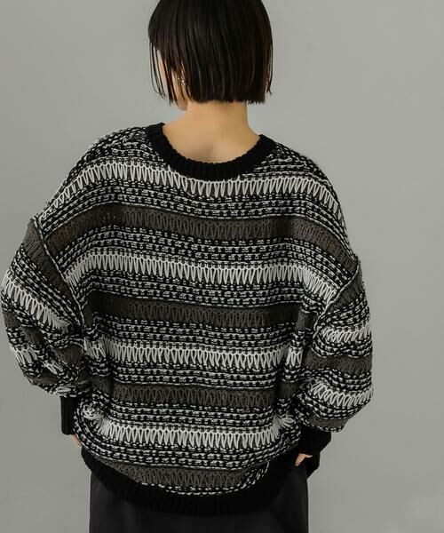 KBF / ケービーエフ ニット・セーター | 透かし編みルーズニット | 詳細15
