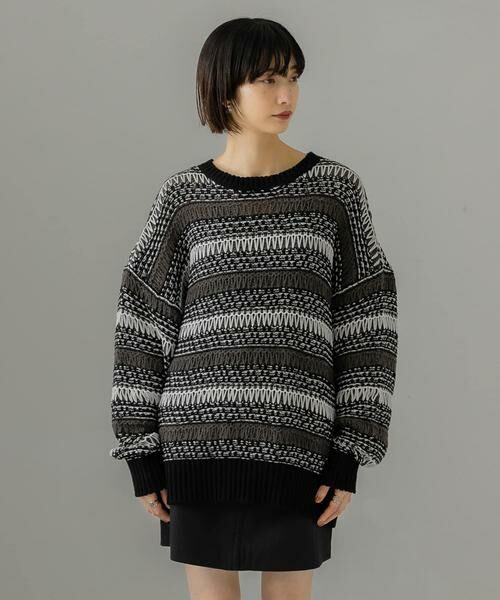 KBF / ケービーエフ ニット・セーター | 透かし編みルーズニット | 詳細19
