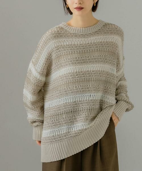 KBF / ケービーエフ ニット・セーター | 透かし編みルーズニット | 詳細26
