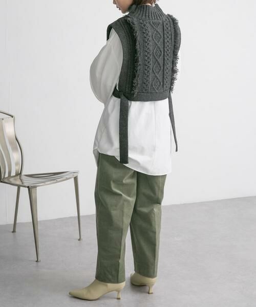 KBF / ケービーエフ その他パンツ | ワンタックコーデュロイパンツ | 詳細11