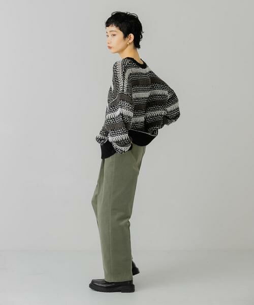 KBF / ケービーエフ その他パンツ | ワンタックコーデュロイパンツ | 詳細5