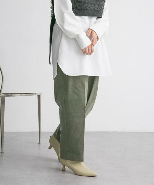 KBF / ケービーエフ その他パンツ | ワンタックコーデュロイパンツ | 詳細9