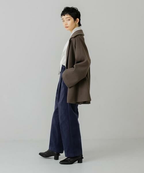 KBF / ケービーエフ その他パンツ | ワンタックコーデュロイパンツ | 詳細17