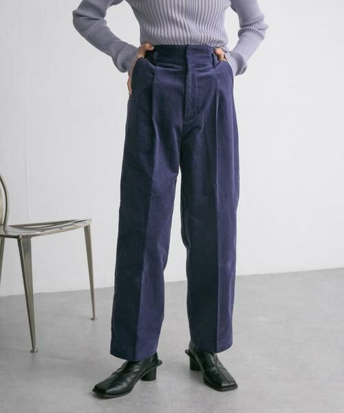 KBF / ケービーエフ その他パンツ | ワンタックコーデュロイパンツ | 詳細19