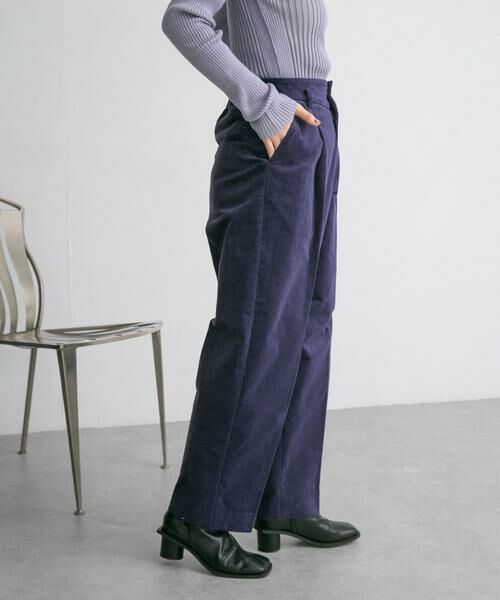 KBF / ケービーエフ その他パンツ | ワンタックコーデュロイパンツ | 詳細21